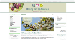 Desktop Screenshot of baumschule-haering.de